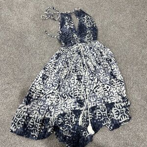 Free People Low Back Dress